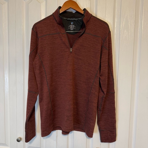 Kuhl Other - Kuhl Born in the Mountains Quarter Zip Pullover Sweatshirt Men’s size M Outdoor
